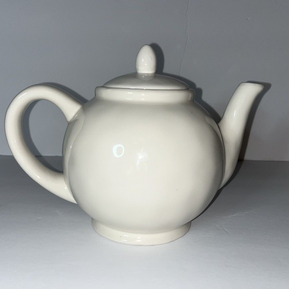 Rae Dunn Teapot Typewriter Font‎ Canister Icon Tea Kettle Teapot - Picture 2 of 6